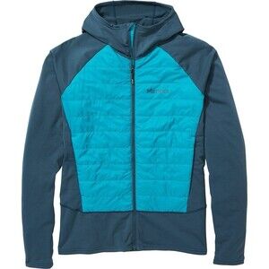 Marmot Men’s Variant Hybrid Hoody Size S In Stargazer/Enamel Blue Exc Condition